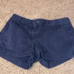 Navy jcrew shorts